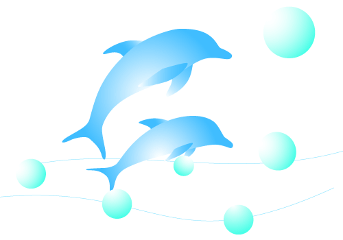 イルカのイラスト 商用利用 加工利用可能な無料フリーイラスト かわいい イルカのイラスト画像 Naver まとめ