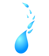 水滴イラスト 商用利用 加工利用可能な無料フリーイラストアイコン しずくのイラスト画像 雫 滴 Naver まとめ